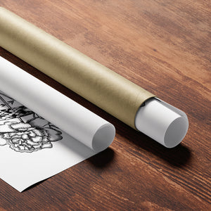 Floral Snake - Giclée Art Print