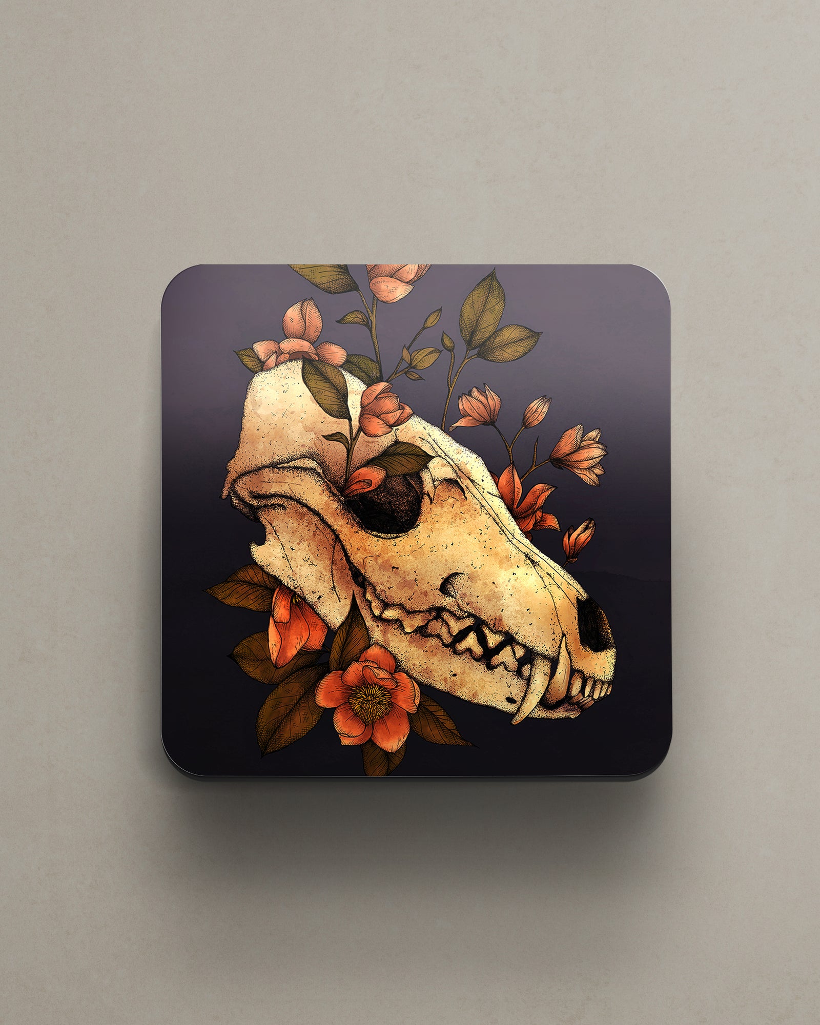 Fox Skull - Coaster