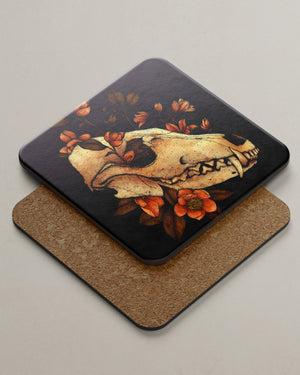 Fox Skull - Coaster