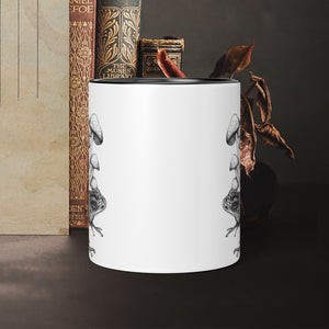 Frog and Mushrooms - Ceramic Mug