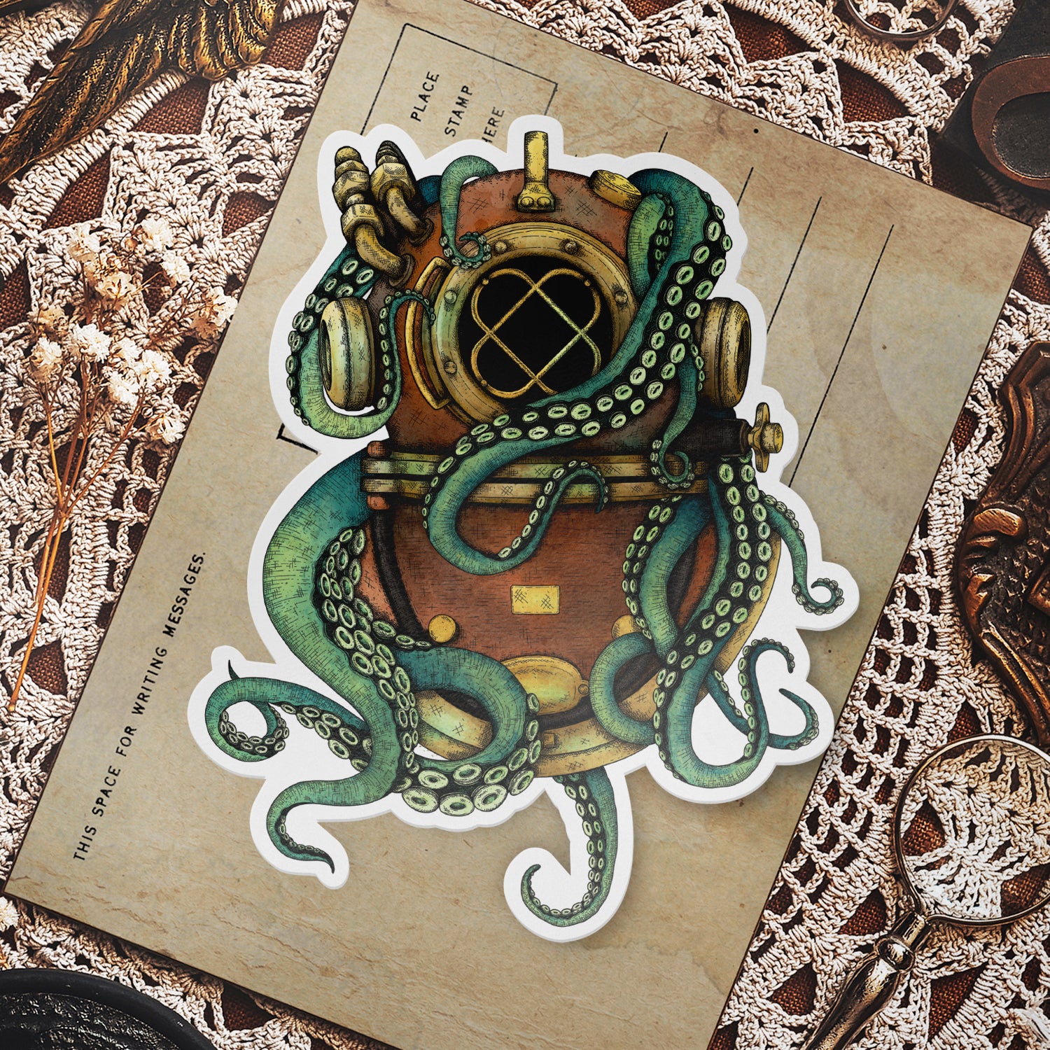 From the Depths - Vinyl Sticker