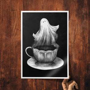 Ghost Tea - Giclée Art Print