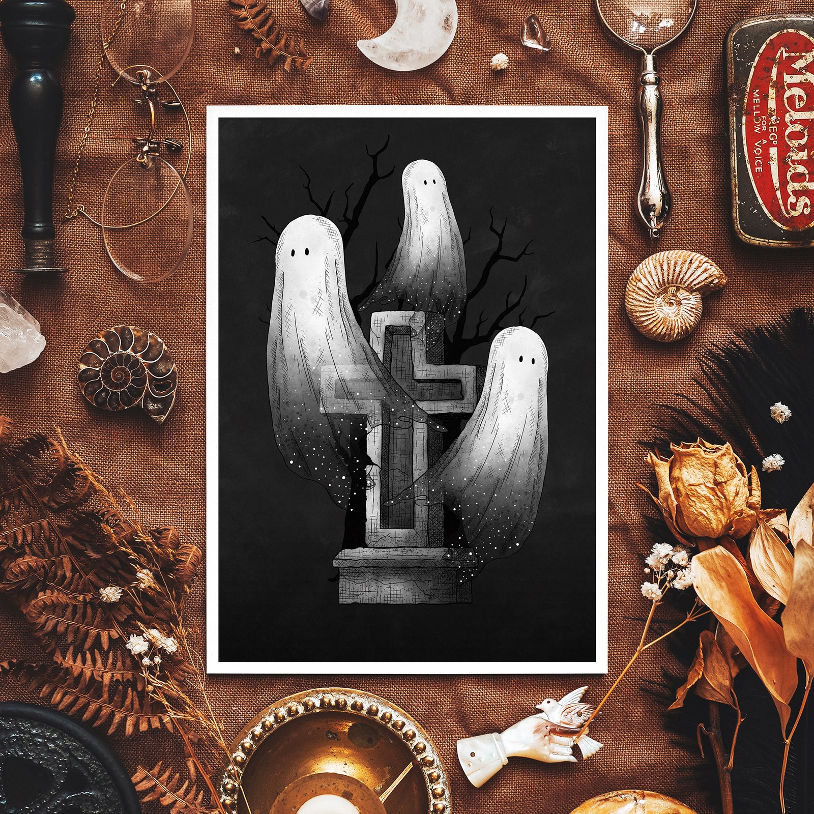 Ghost Trio - Giclée Art Print