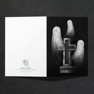 Ghost Trio - Greeting Card