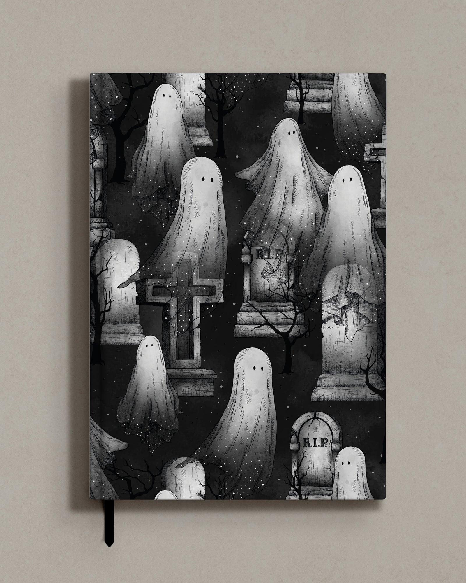 Ghosts and Graves - Hard Cover Notebook