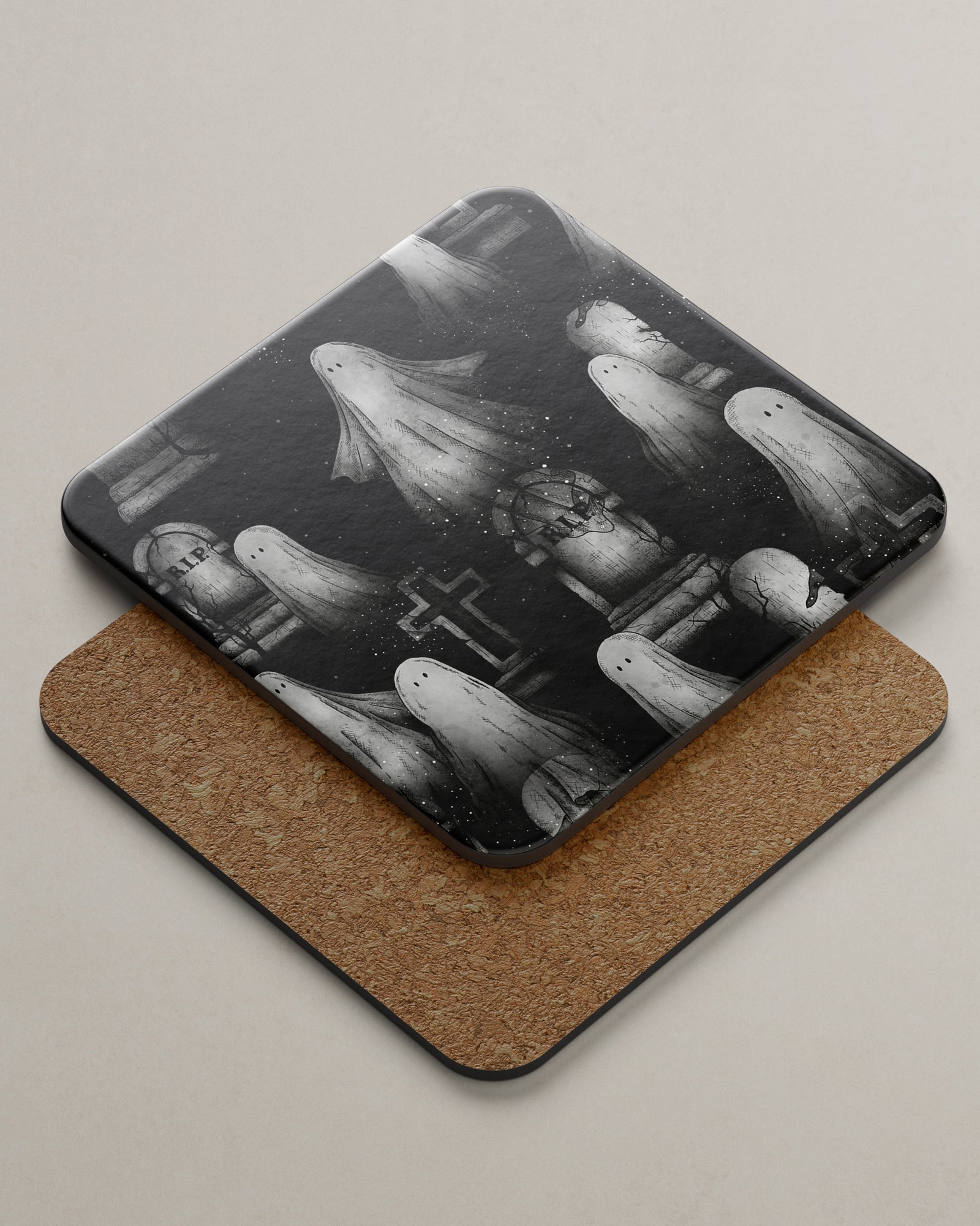 Ghosts and Graves - Coaster