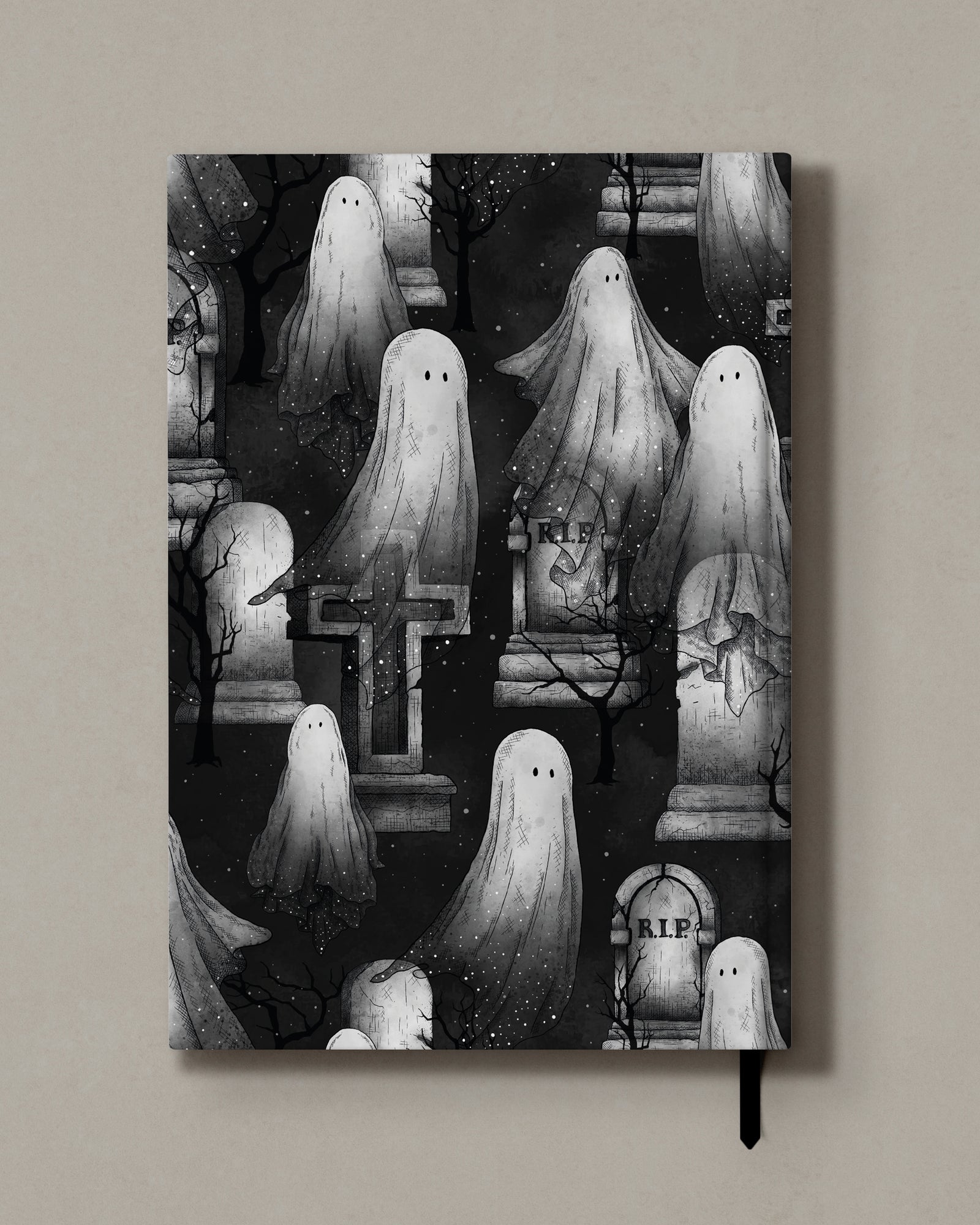 Ghosts and Graves - Hard Cover Notebook