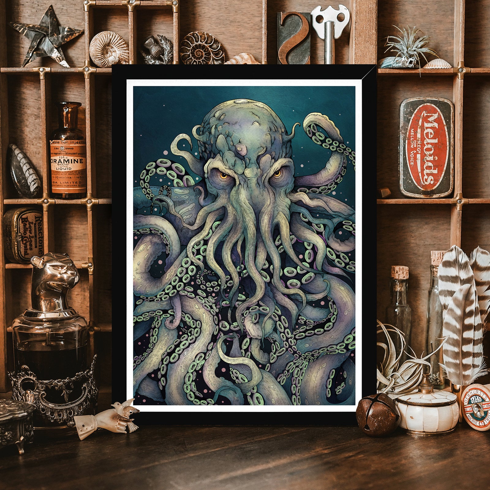 Great Old One - Framed Giclée Art Print