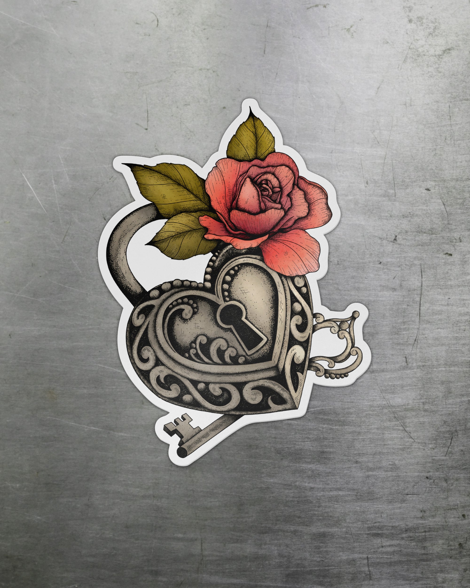 Lover's Lock - Magnet