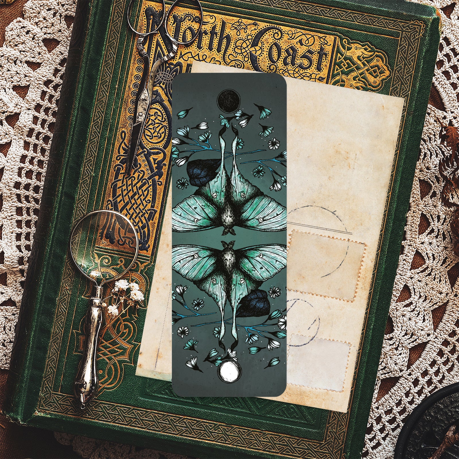 Luna Moth - Bookmark