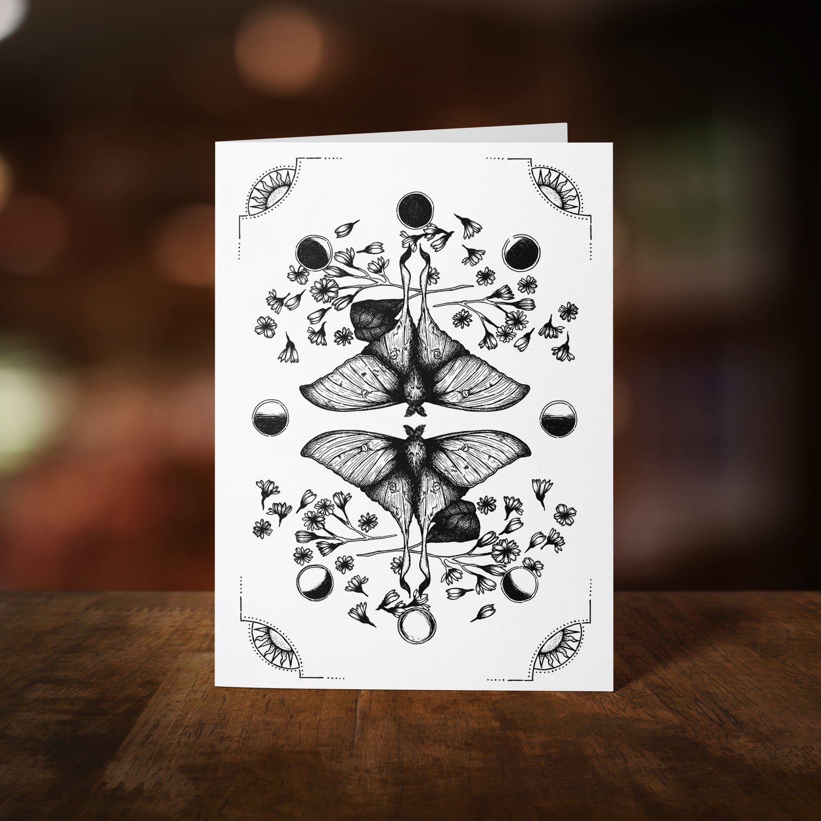 Luna Moth - Greeting Card