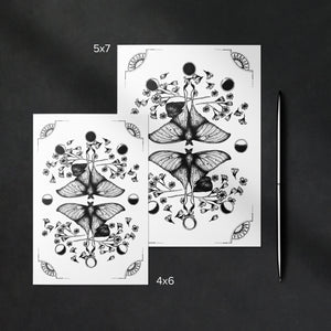 Luna Moth - Greeting Card
