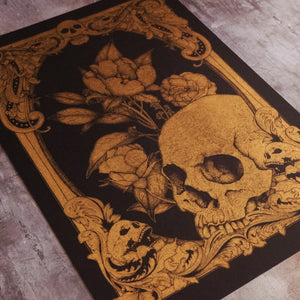 Memento Mori - A3 Risograph Print