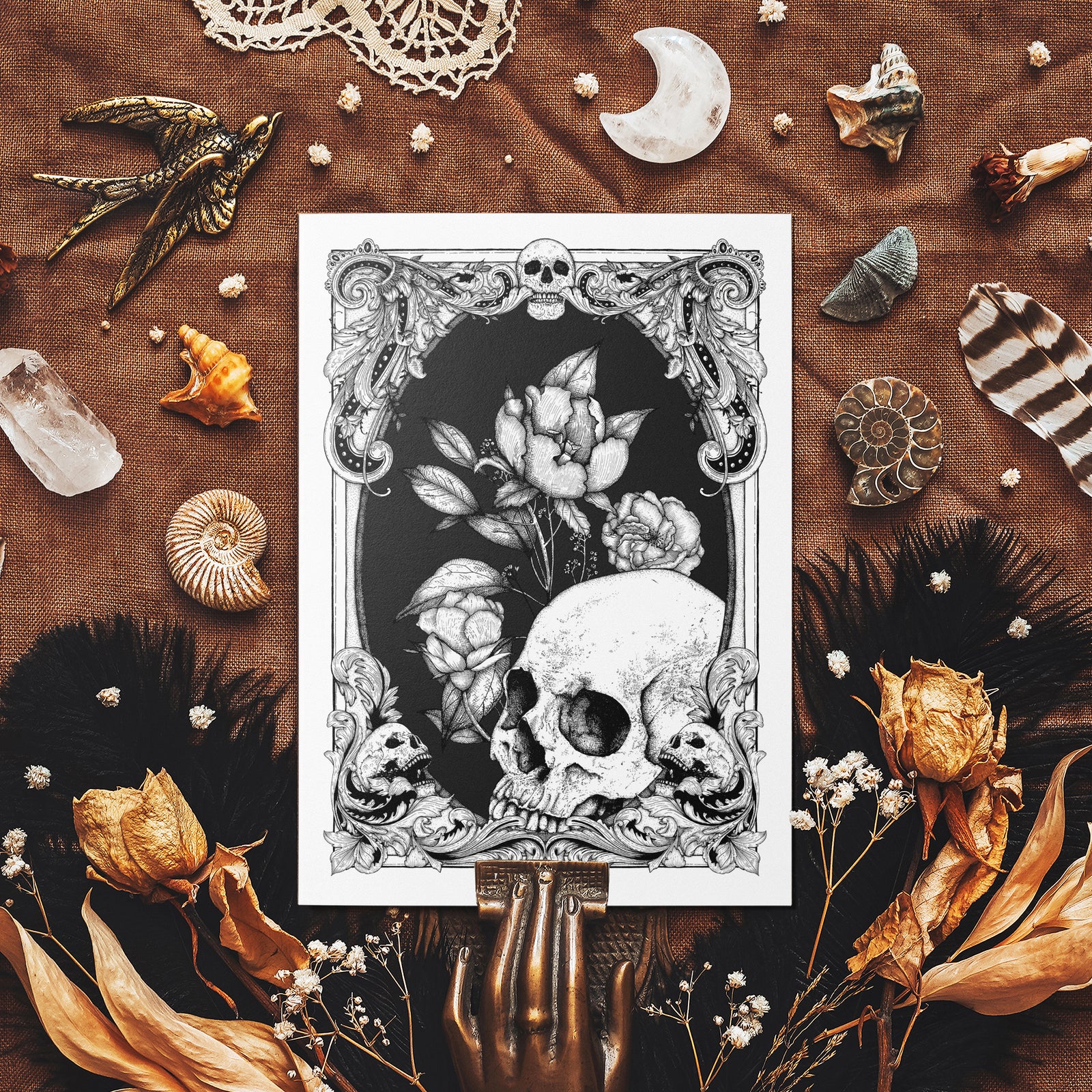 Memento Mori - Mohawk Fine Art Postcard