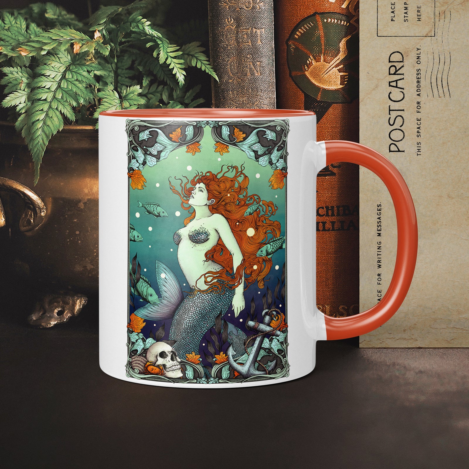 Mermaid & The Sailor - Ceramic Mug