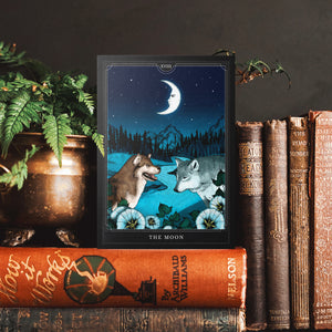 The Moon Tarot - Greeting Card