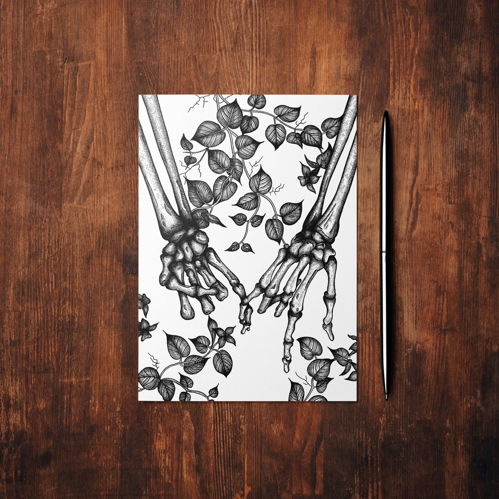 Pinky Promise - Mohawk Fine Art Postcard