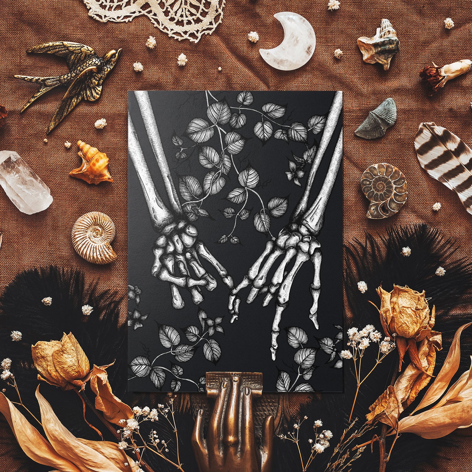 Pinky Promise - Glossy Fine Art Postcard