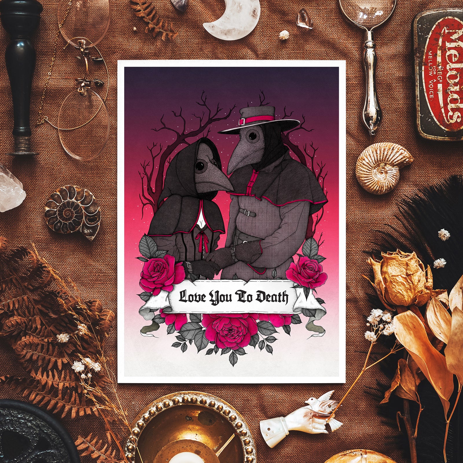 Love You To Death - Giclée Art Print