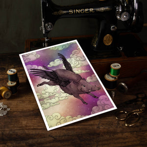 Pigasus - Giclée Art Print