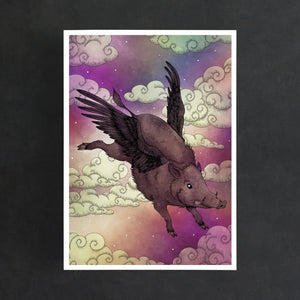 Pigasus - Giclée Art Print