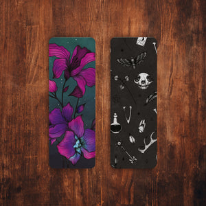 Purple Orchids - Bookmark