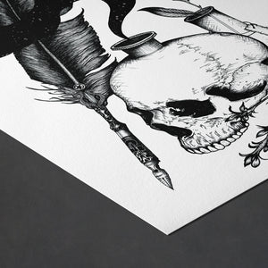 Quill and Ink - Giclée Art Print