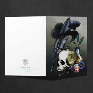 Quill and Ink - Greeting Card