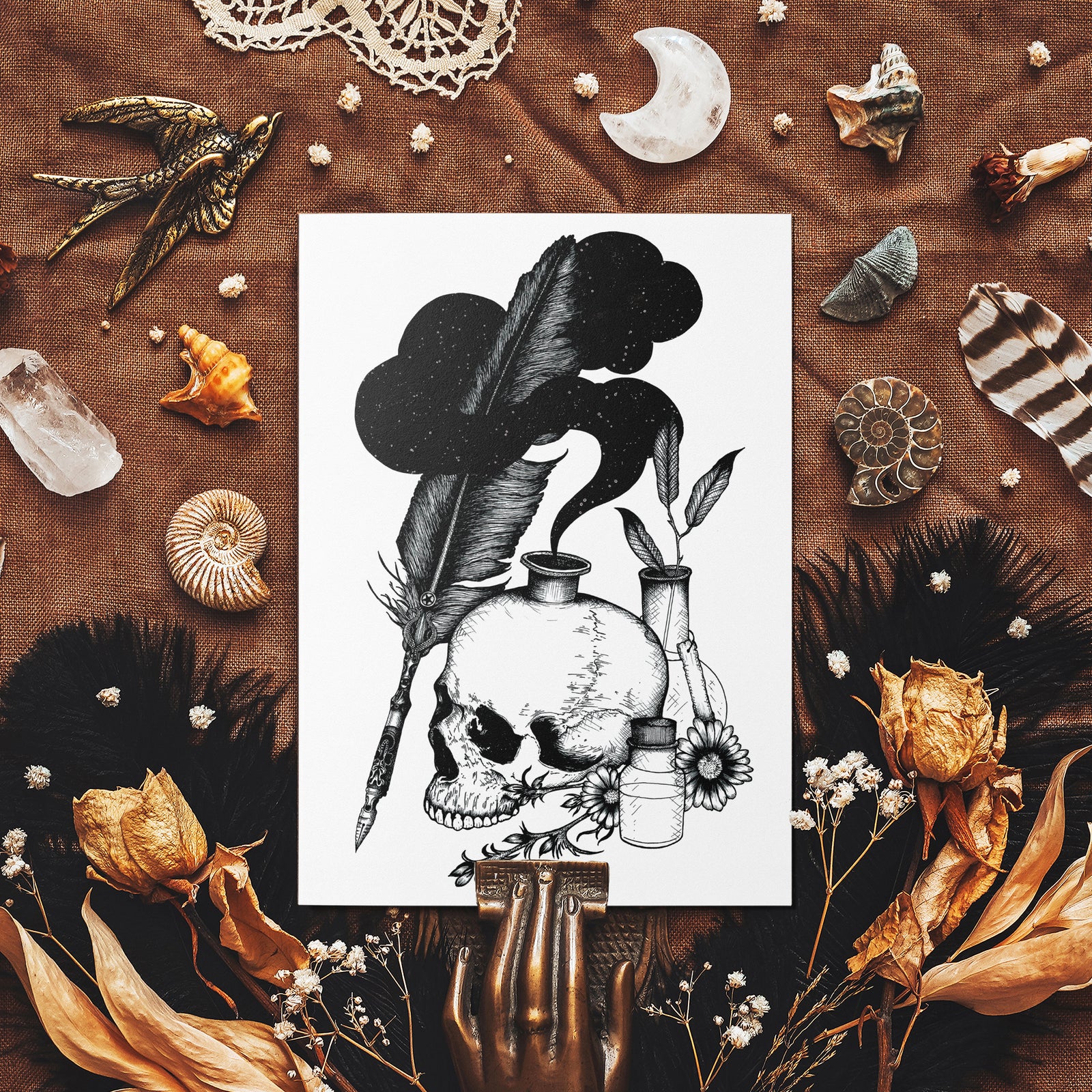 Quill and Ink - Mohawk Fine Art Postcard