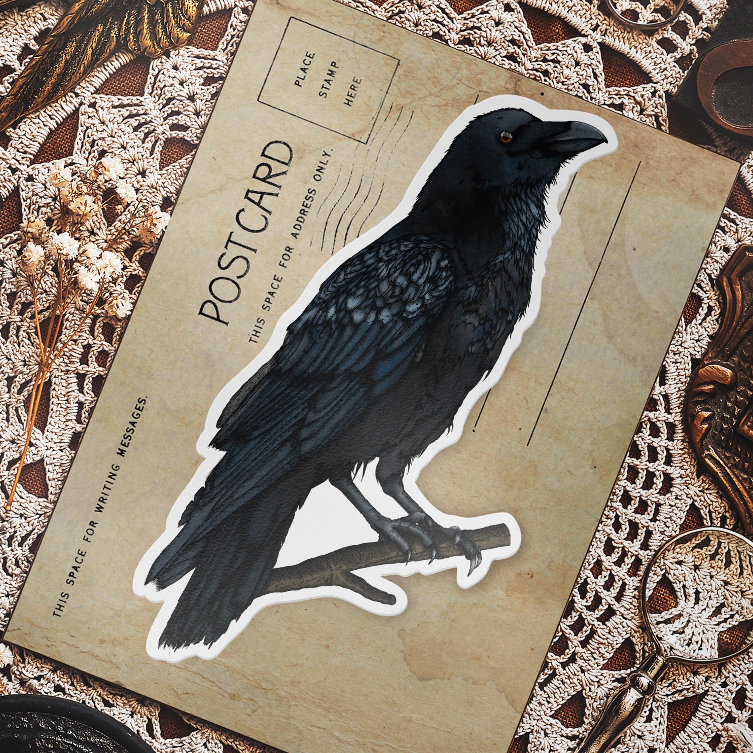 Raven - Vinyl Sticker