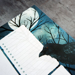 Raven and Moon - Weekly Planner Pad