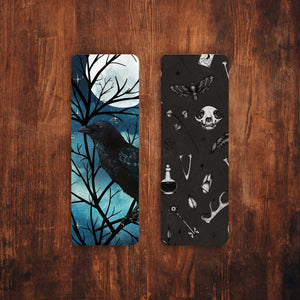 Raven and Moon - Bookmark