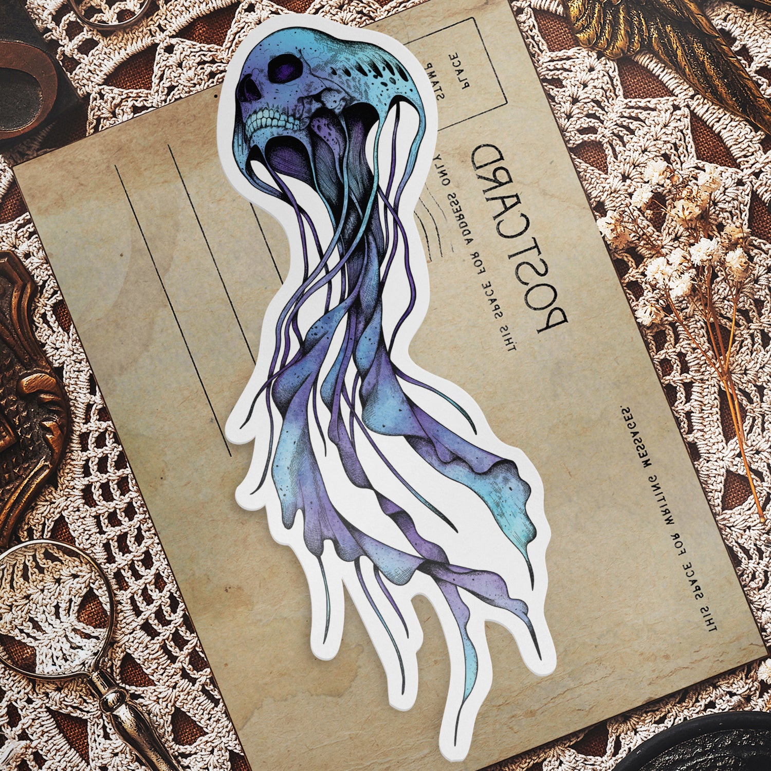 Skellyfish - Vinyl Sticker