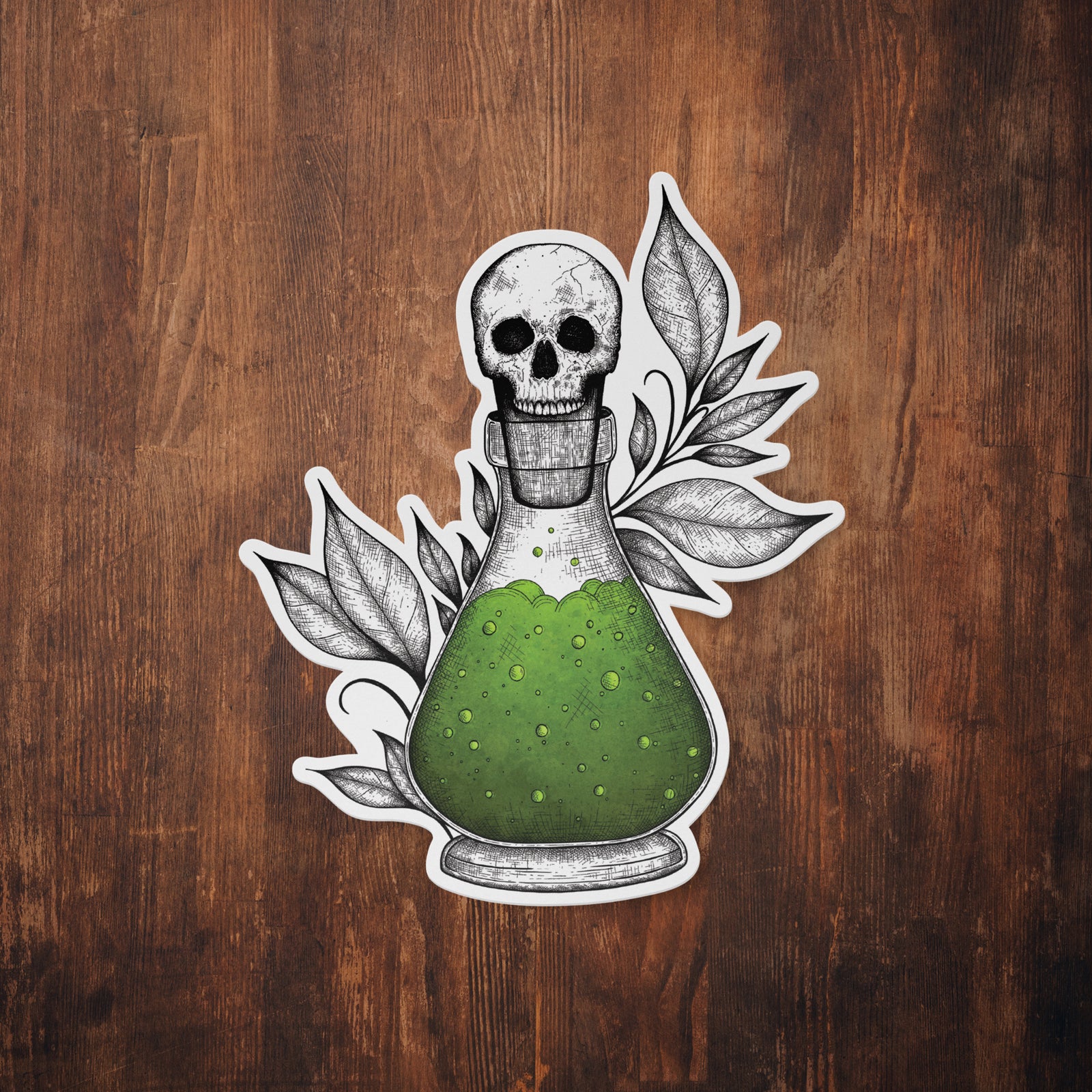 Skull Potion - Vinyl Sticker