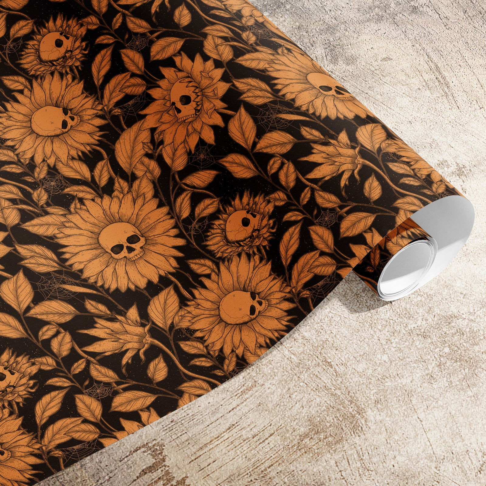 Skullflower Gift Wrapping Paper