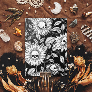 Skullflowers - Mohawk Fine Art Postcard