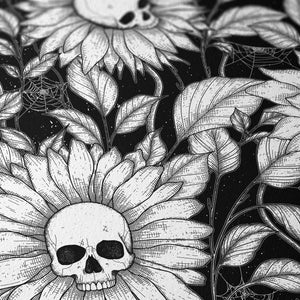 Skullflowers - Giclée Art Print