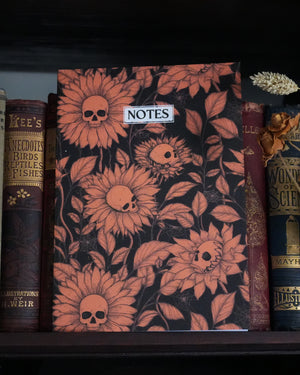 Skullflowers - Softcover Notebook