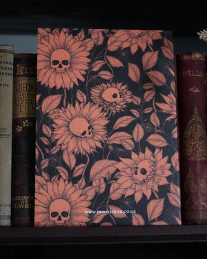 Skullflowers - Softcover Notebook