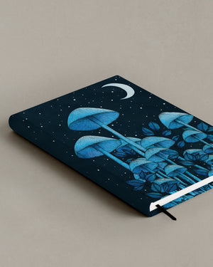 Starlight Mushrooms - Hard Cover Notebook