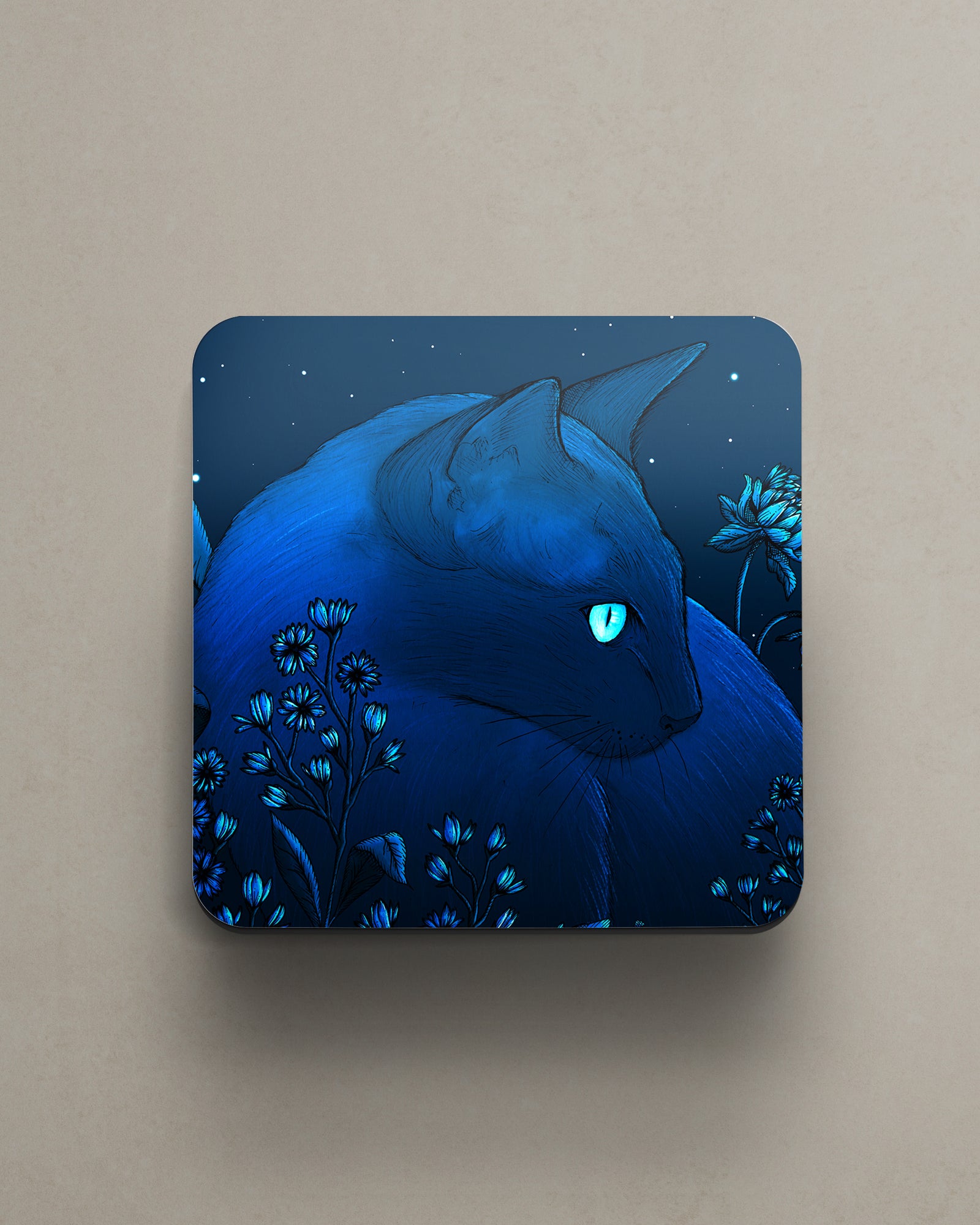 Starlight Cat - Coaster