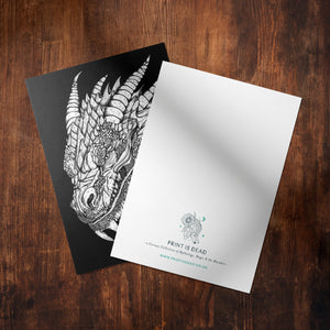 Storm Dragon - Mohawk Fine Art Postcard