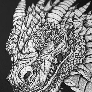 Storm Dragon - Giclée Art Print
