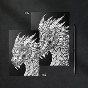 Storm Dragon - Mohawk Fine Art Postcard