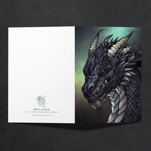 Storm Dragon - Greeting Card