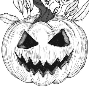 Summerween Pumpkin - Standard Art Print
