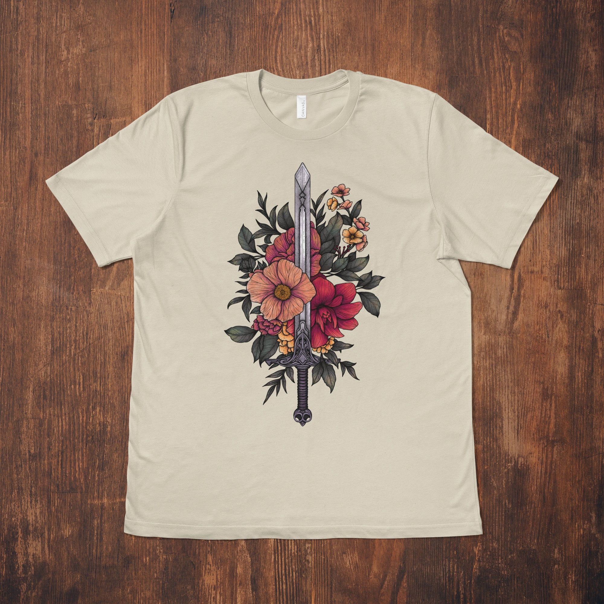 Sword & Blooms - Unisex T-Shirt