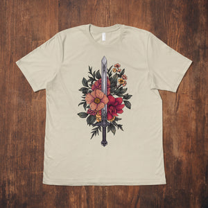 Sword & Blooms - Unisex T-Shirt
