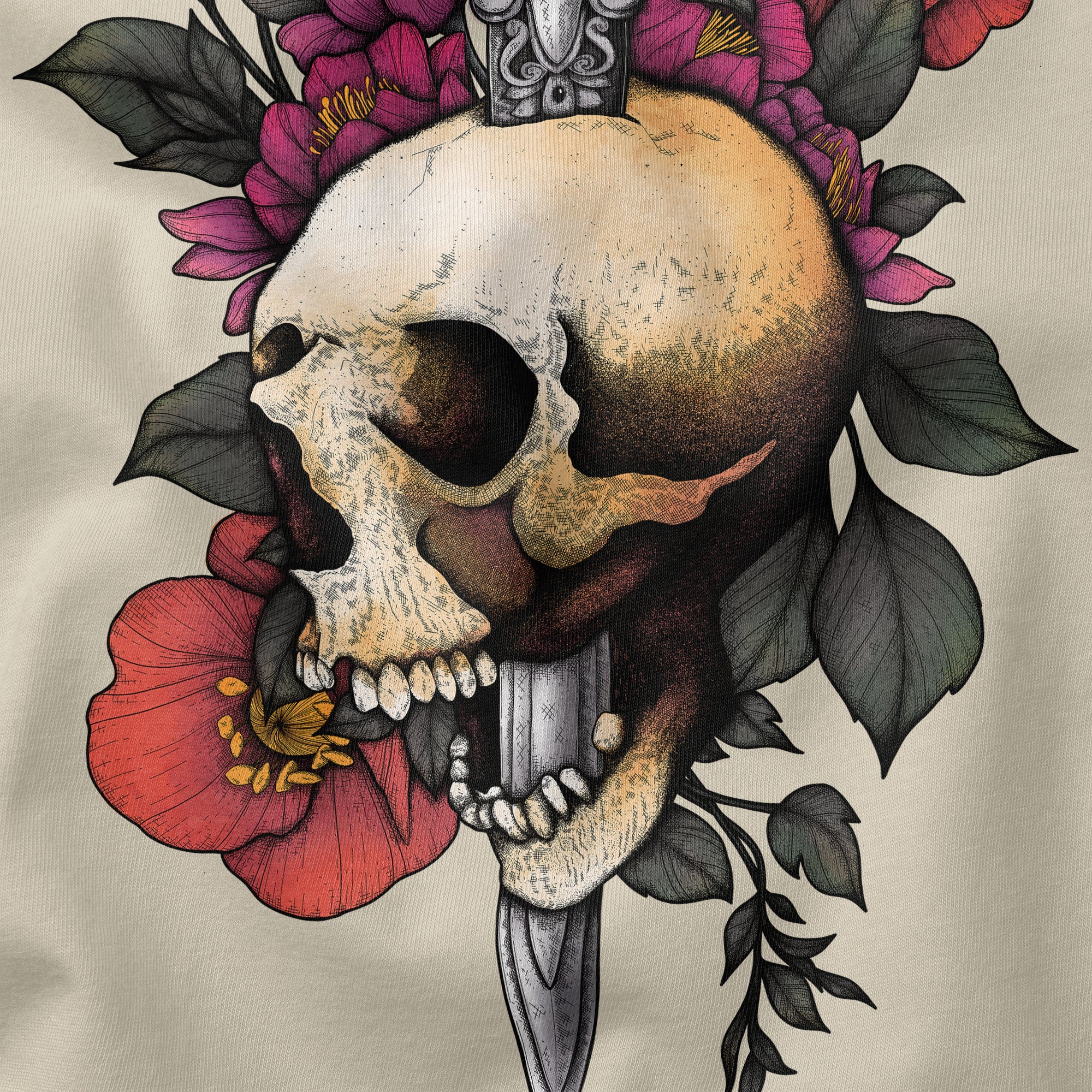 Sword & Skull - Unisex T-Shirt