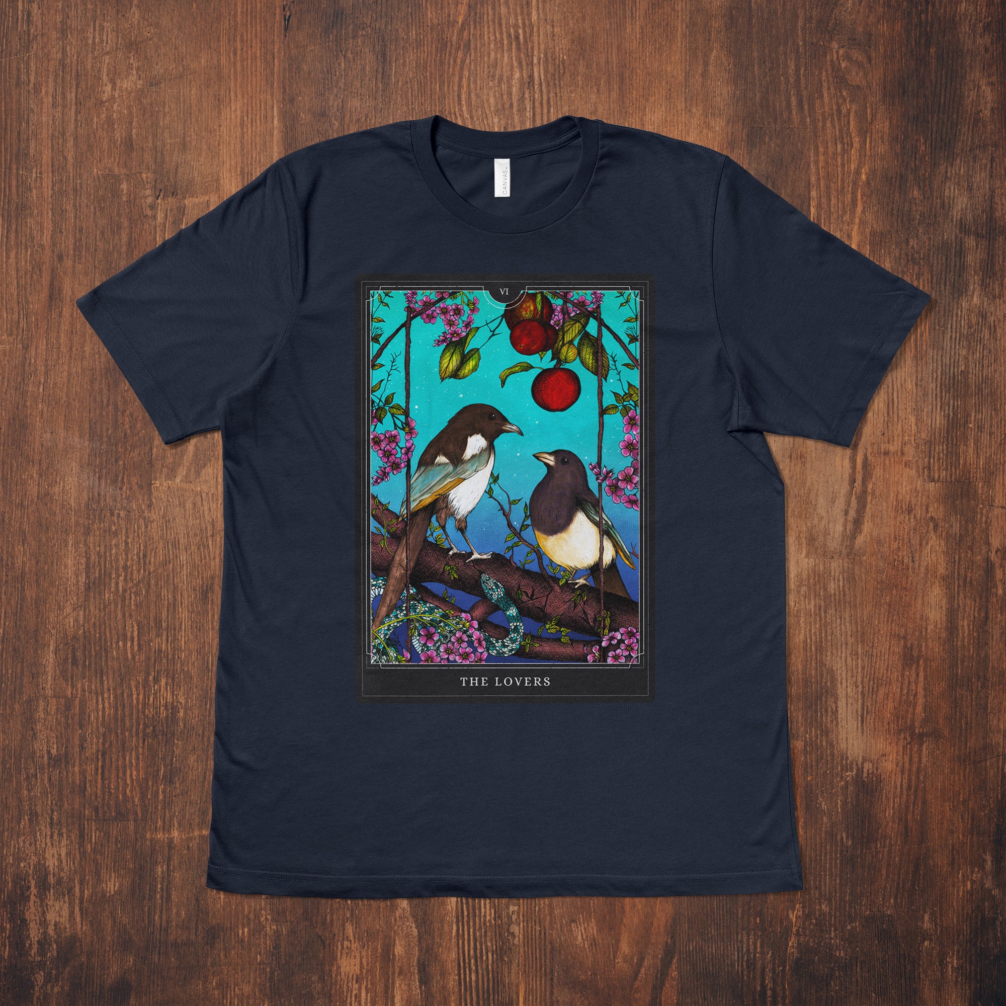 The Lovers Tarot - Unisex T-Shirt